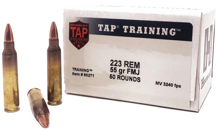 Hornady Training .223 Rem. 55GR FMJ 50 Patronen