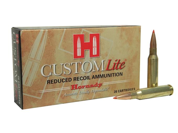 Hornady Custom Lite 7mm-08 Rem. 120GR SST 20 Patronen