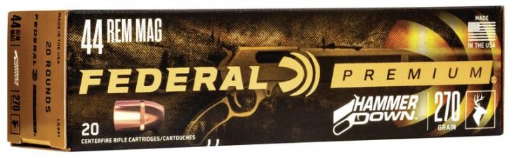 Federal HammerDown .44 Rem. Mag. 270GR Bonded Soft Point 20 Patronen