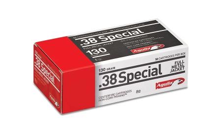 Aguila Standard .38 Special 130GR FMJ 50 Patronen