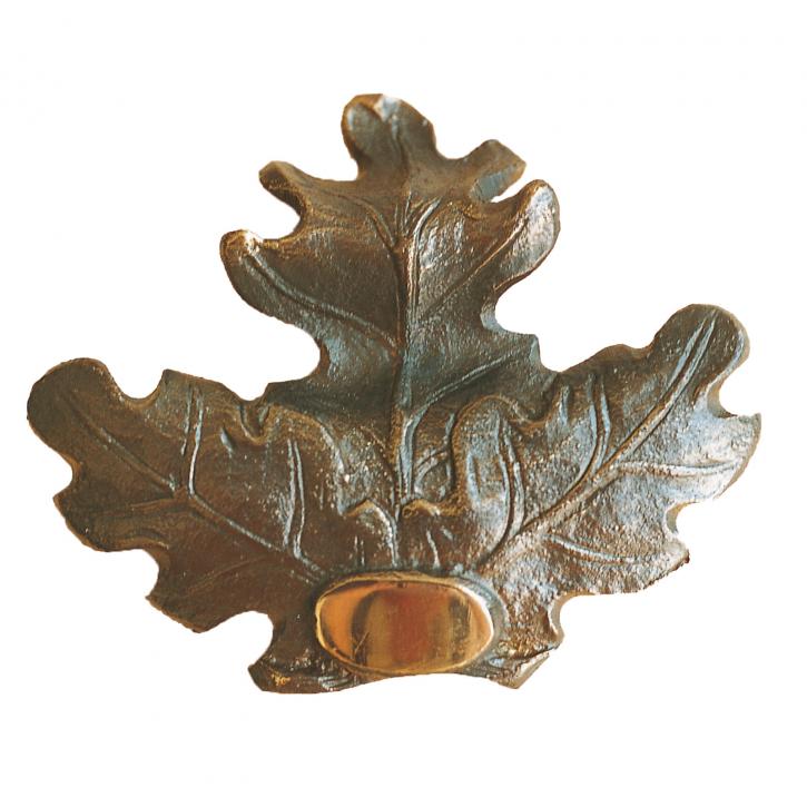 Eichenblatt-Verzierung Bronze