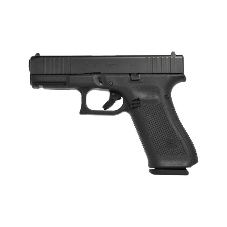 Glock Pistole G45 Gen5 9mm Luger 4,02″ / 102 mm 17+1, Compact Crossover