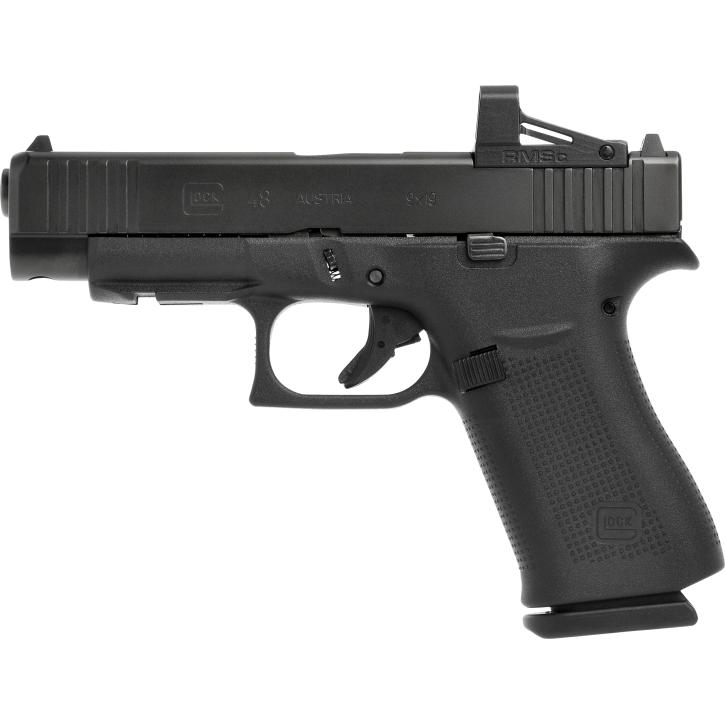 Glock Pistole Combo G48 MOS Shield RMSc 9 mm Luger, Compact Slimline
