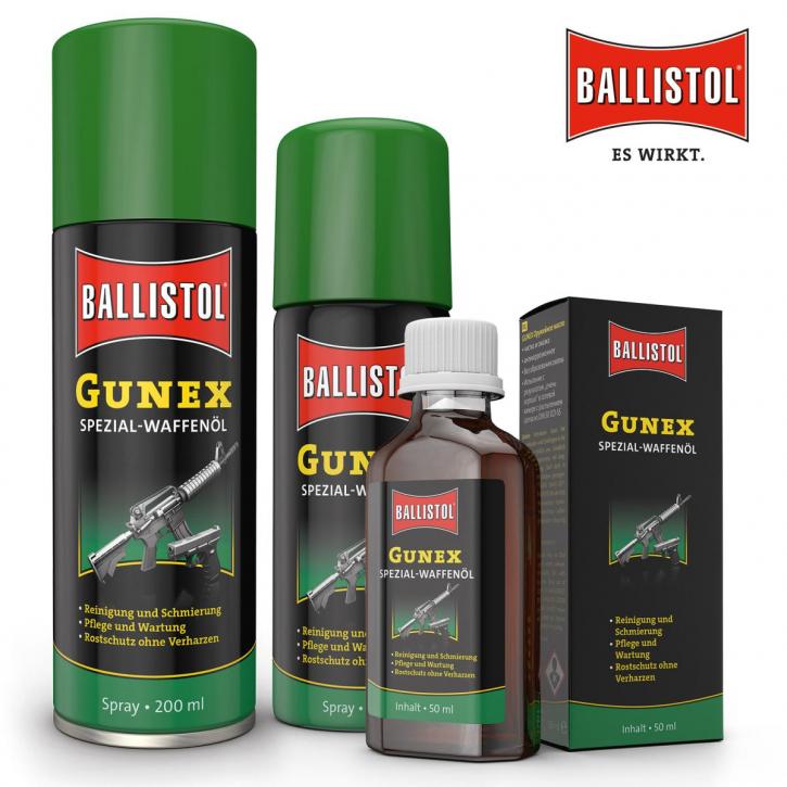 GUNEX Waffenöl 200ml Spray