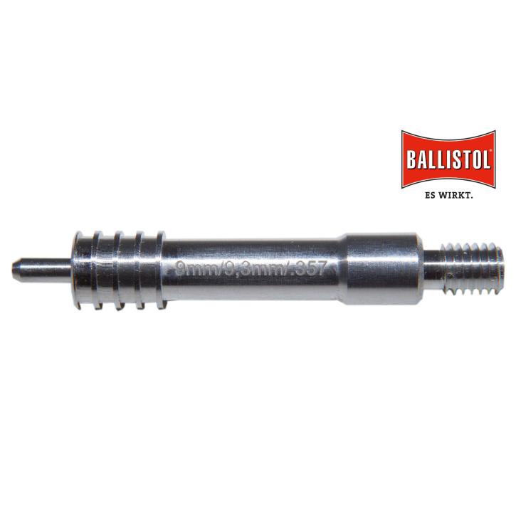 Ballistol Patch-Adapter aus Aluminium, Ø 9,0 mm (M5 Außengewinde)