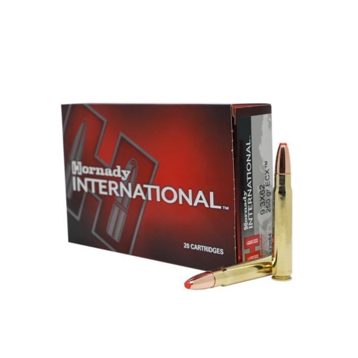 Hornady International 9,3x62 250GR ECX 20 Patronen