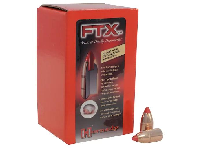 Hornady Geschoss .44/.430 (.444 Marlin) FTX 265GR 50 Stück