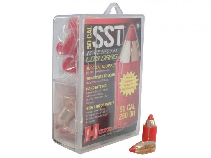 Hornady Low-Drag-Sabot .50/12,7mm mit .45 SST 250GR Geschoss 20 Stück