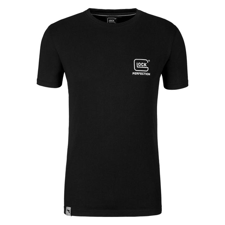 GLOCK T-Shirt „Perfection“ Herren kurzarm – Schwarz, Größe M