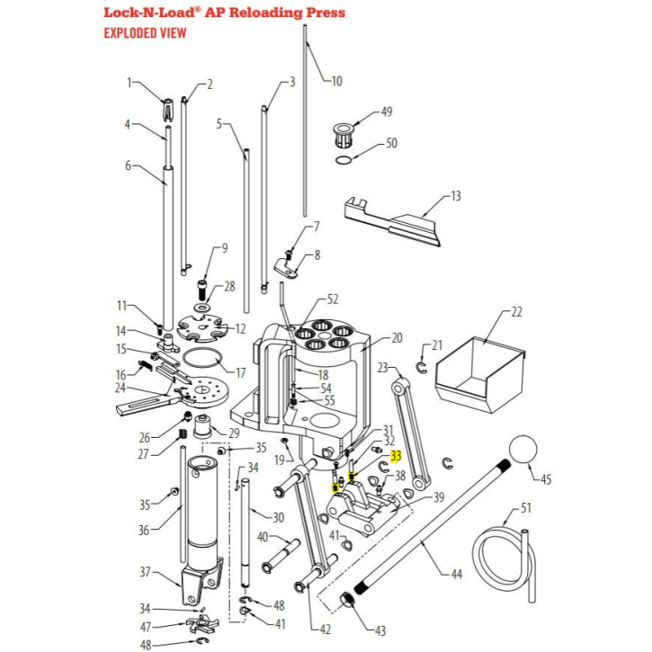 Hornady Feder für Transportstift Lock-N-Load AP Presse (392423)
