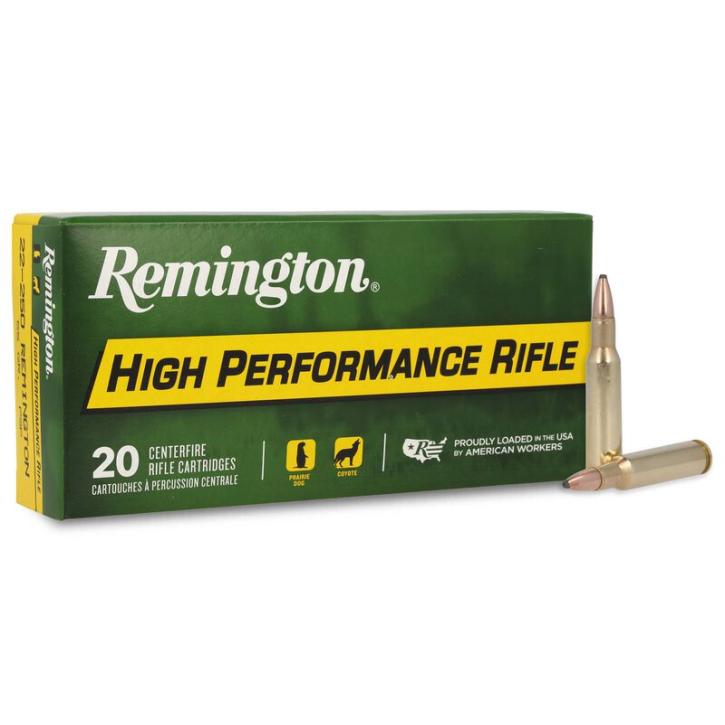 Remington High Performance .222 Rem. 50GR PSP 20 Patronen