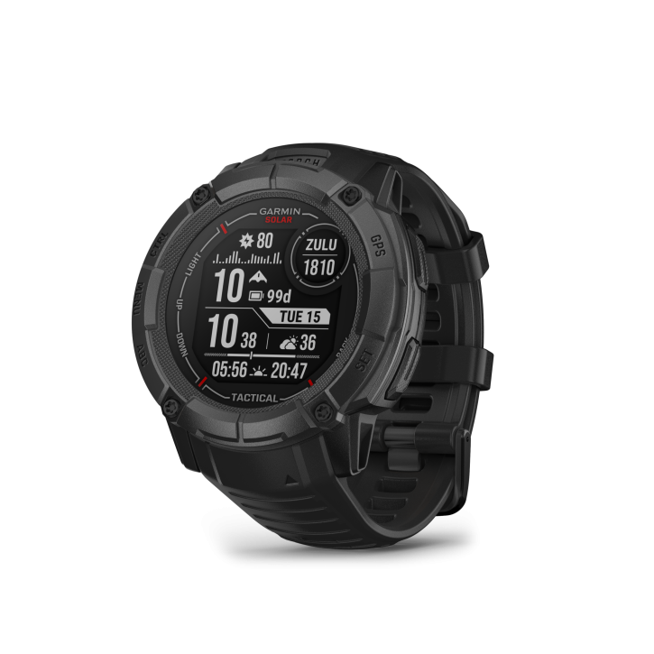 Garmin Instinct® 2X Solar, Tactical Edition, Schwarz