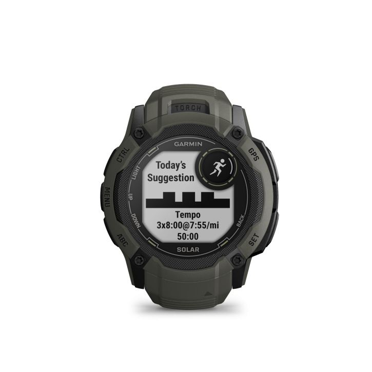 Garmin Instinct® 2X Solar, Moosgruen