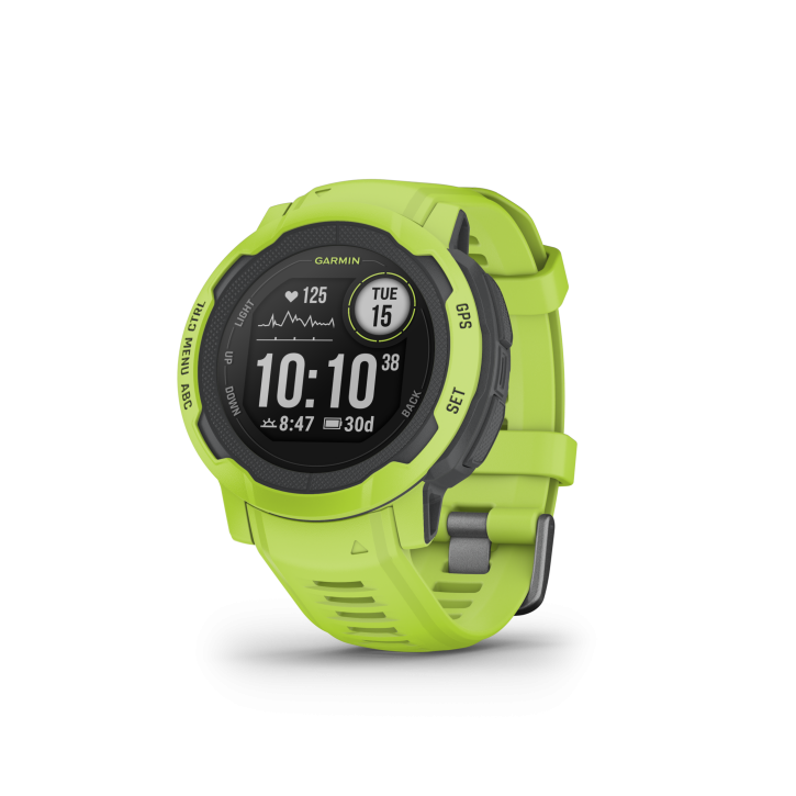 Garmin Instinct® 2 Limone mit Silikon-Wechselarmband 22 mm
