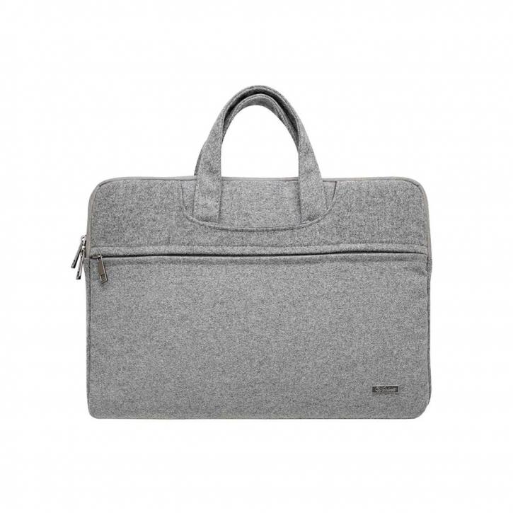 Laptoptasche Gregor in Lodengrau