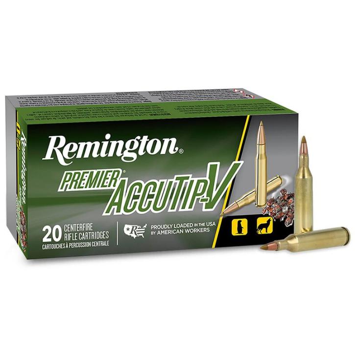 Remington Premier .17 Rem. 20GR Accutip-V 20 Patronen