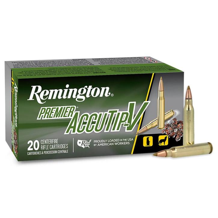 Remington Premier .223 Rem. 50GR Accutip-V 20 Patronen