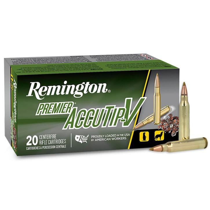 Remington Premier .223 Rem. 55GR Accutip-V 20 Patronen