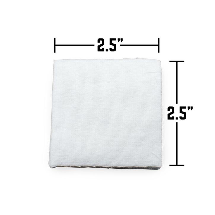 Shooter's Choice Reinigungspatches 2.5" (100% Baumwolle) – 100 Stück (SHF-917-100)