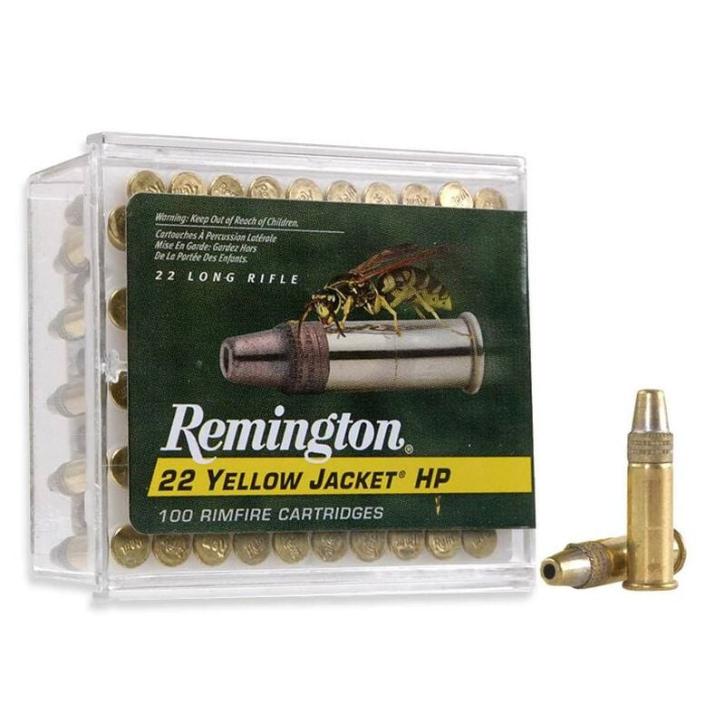 Remington Yellow Jacket .22 LR 33GR PTCHP 100 Patronen