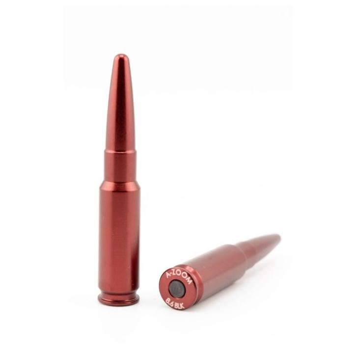 A-Zoom Pufferpatrone Aluminium eloxiert 8.6 Blackout 2 Stück