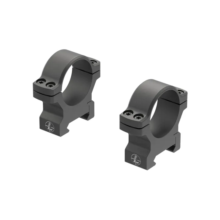 Leupold BackCountry Cross-Slot Montageringe 30 mm Medium – Picatinny/Weaver – Matt Schwarz