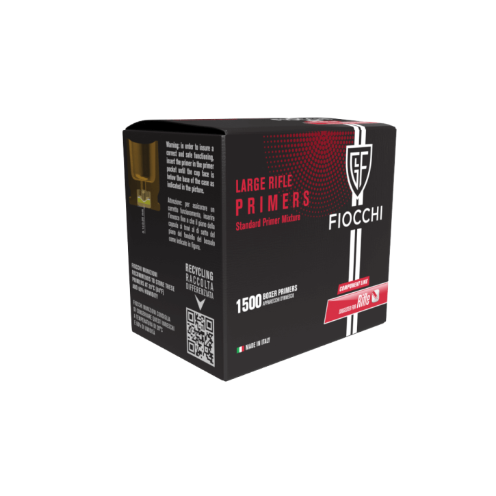 Fiocchi Zündhütchen large Rifle (5,33 mm) 1500 Stück