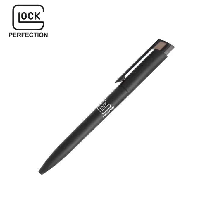 Glock Kugelschreiber „Perfection II“ – Schwarz – blaue Mine – 14 cm