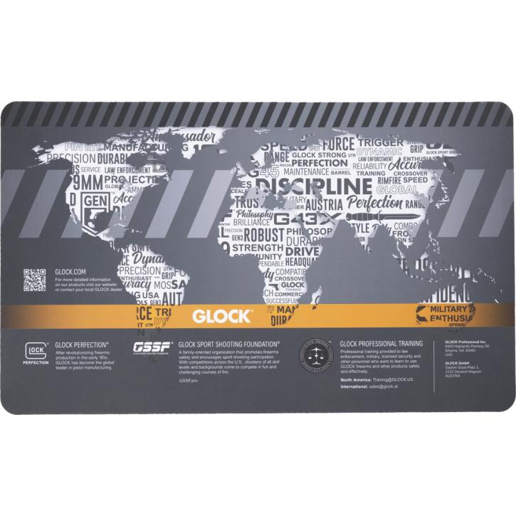Glock Unterlagsmatte „Training“ – rutschfester Schaumstoff, ölresistent – 50×31 cm