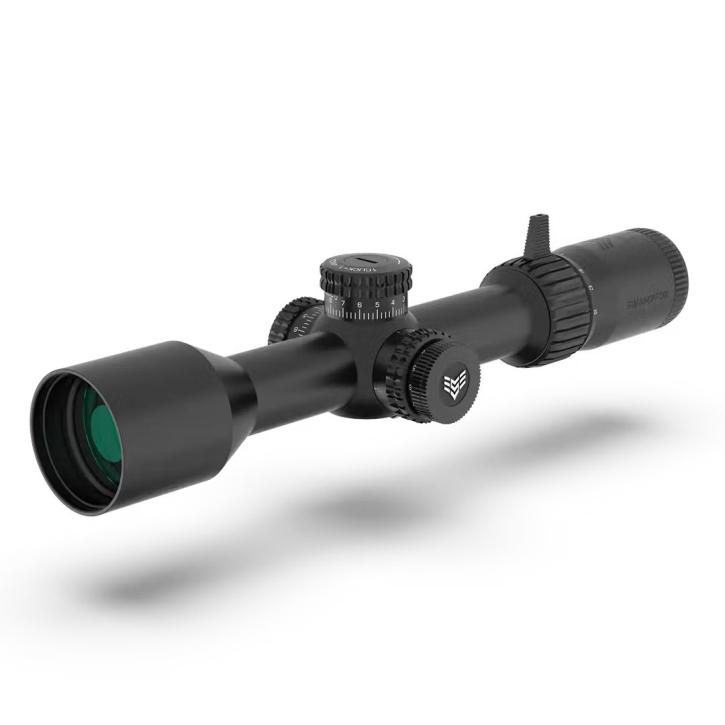 Swampfox Kentucky Long 2-12x44 FFP Präzisionszielfernrohr - Sharpshooter MOA-Leuchtabsehen