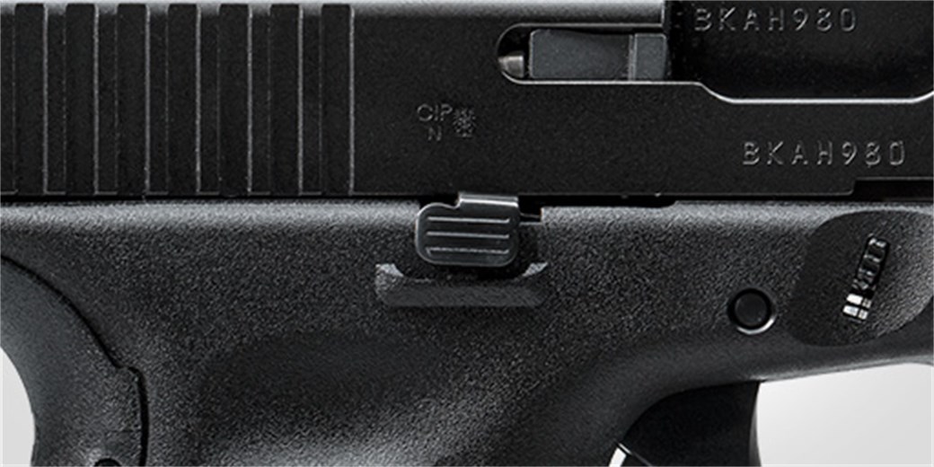 Ambidextrous slide stop lever