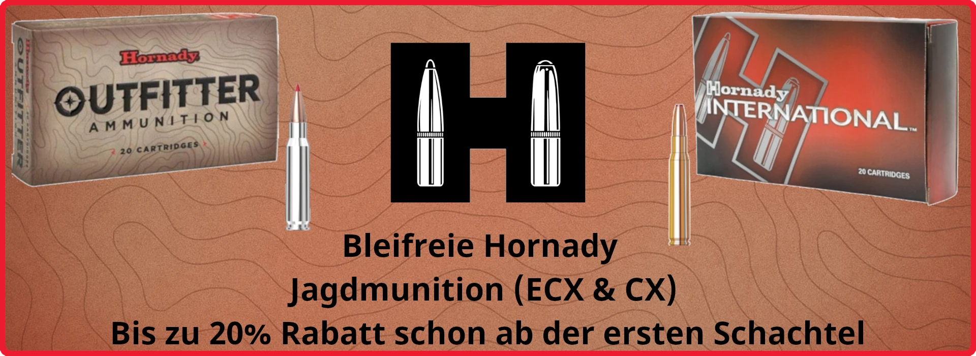Hornady CX & ECX Jagdmunition